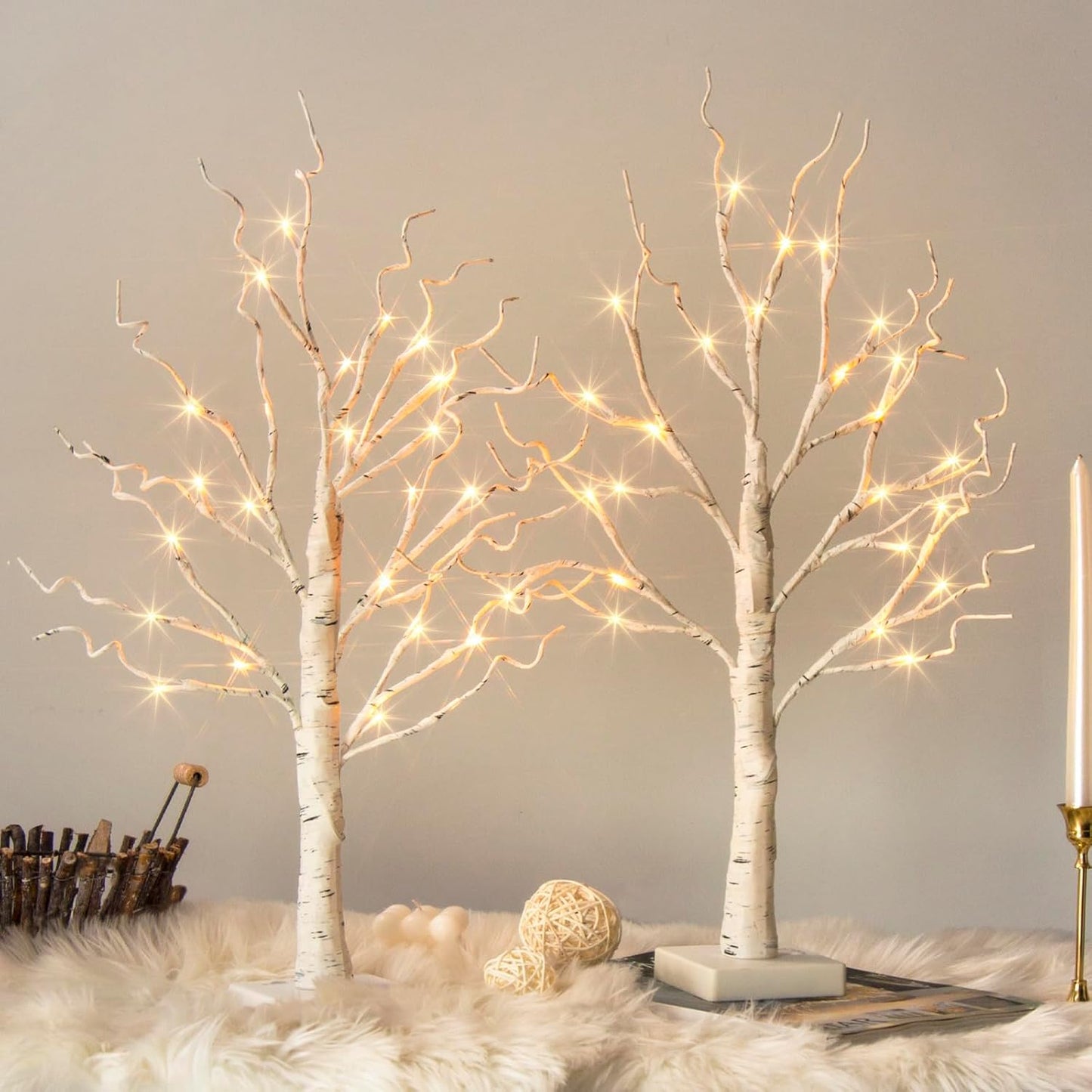 Enchanted Birch Tree Light